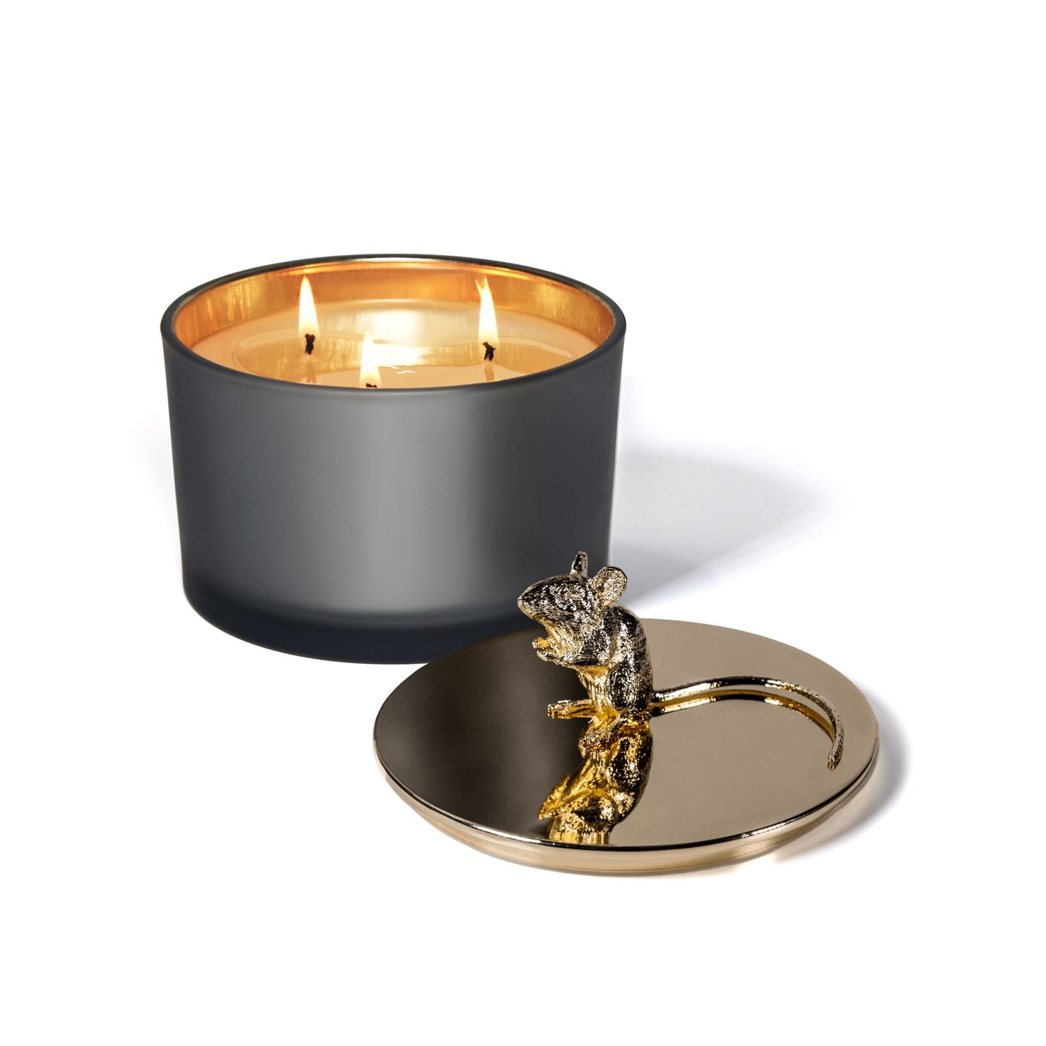 Image of an open Heretic Not a Creature Was Stirring Candle (Limited Edition)