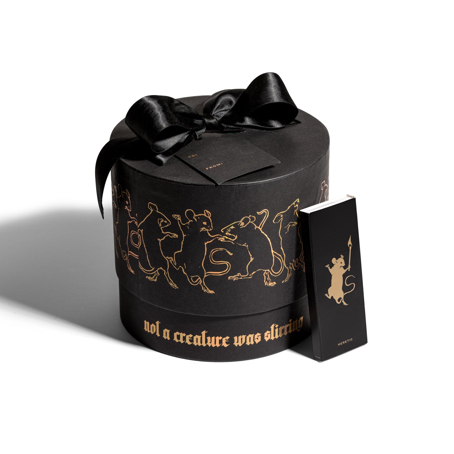 Image of the Heretic Not a Creature Was Stirring Candle (Limited Edition) box