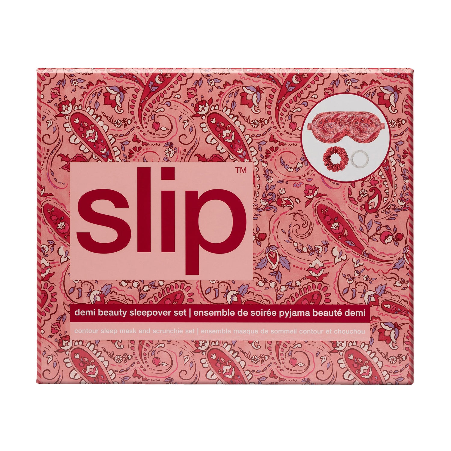 Image of the Slip Pure Silk Beauty Sleepover Set Demi (Limited Edition) box