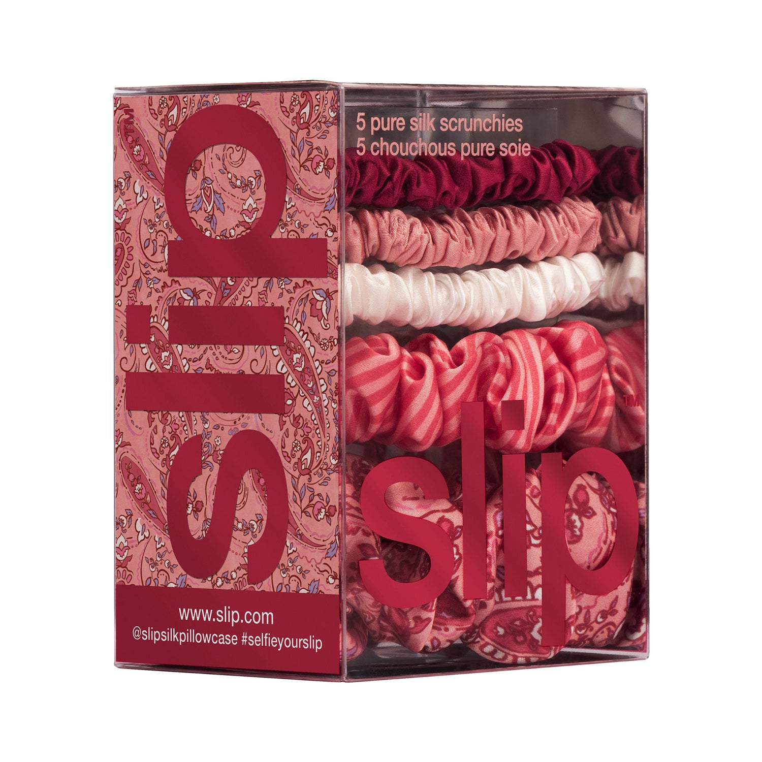 Image of the Slip Slip Pure Silk Assorted Scrunchies Harriet (Limited Edition) box