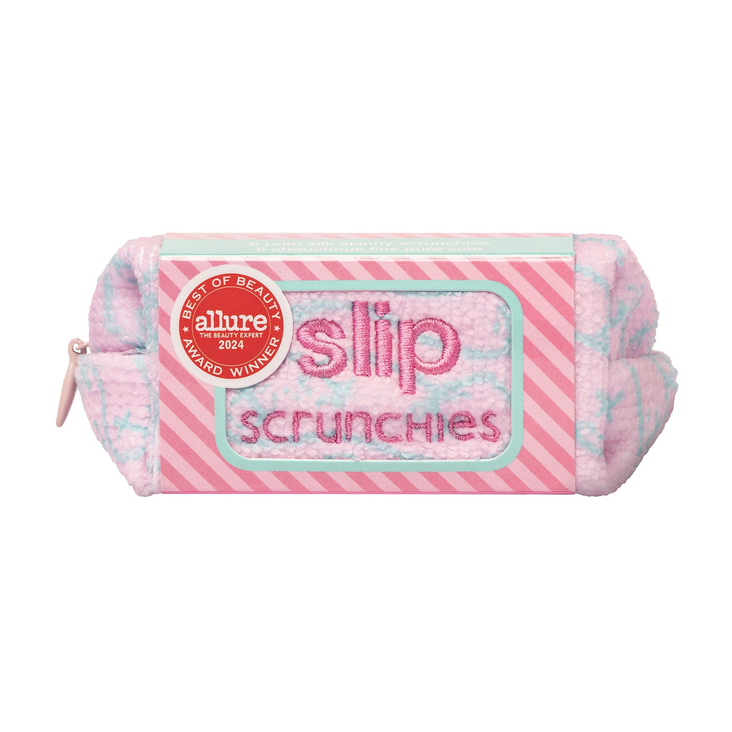 Image of the Slip Pure Silk Skinny Scrunchies with Complimentary Pouch box