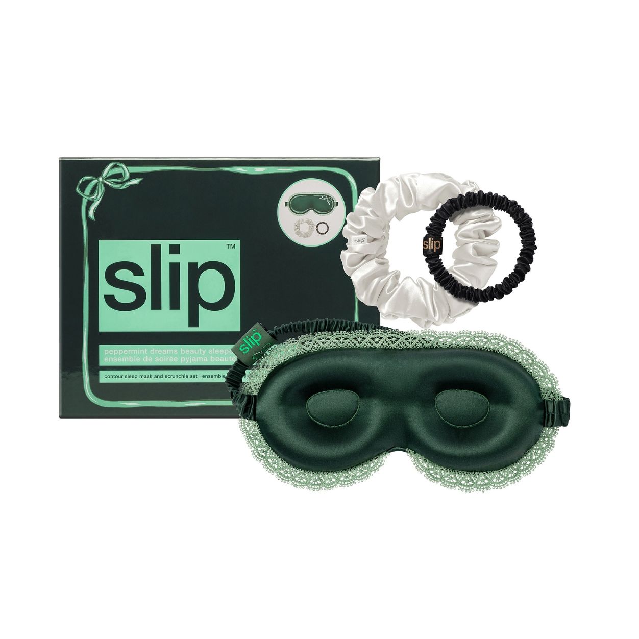 Slip Pure Silk Beauty Sleepover Set with Lace Trim (Limited Edition) main image