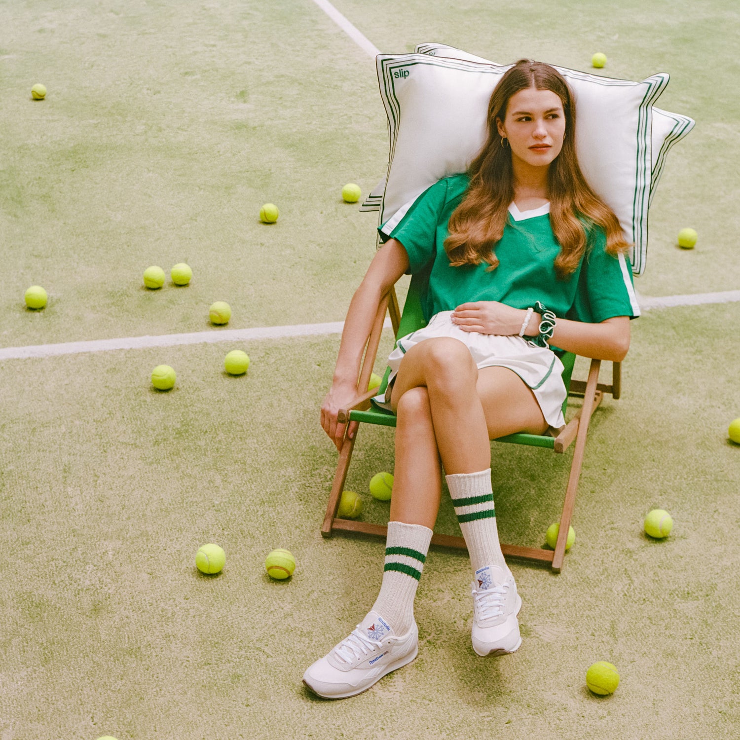 Lifestyle image of Slip Game Day Pure Silk Queen Gift Set (Limited Edition)