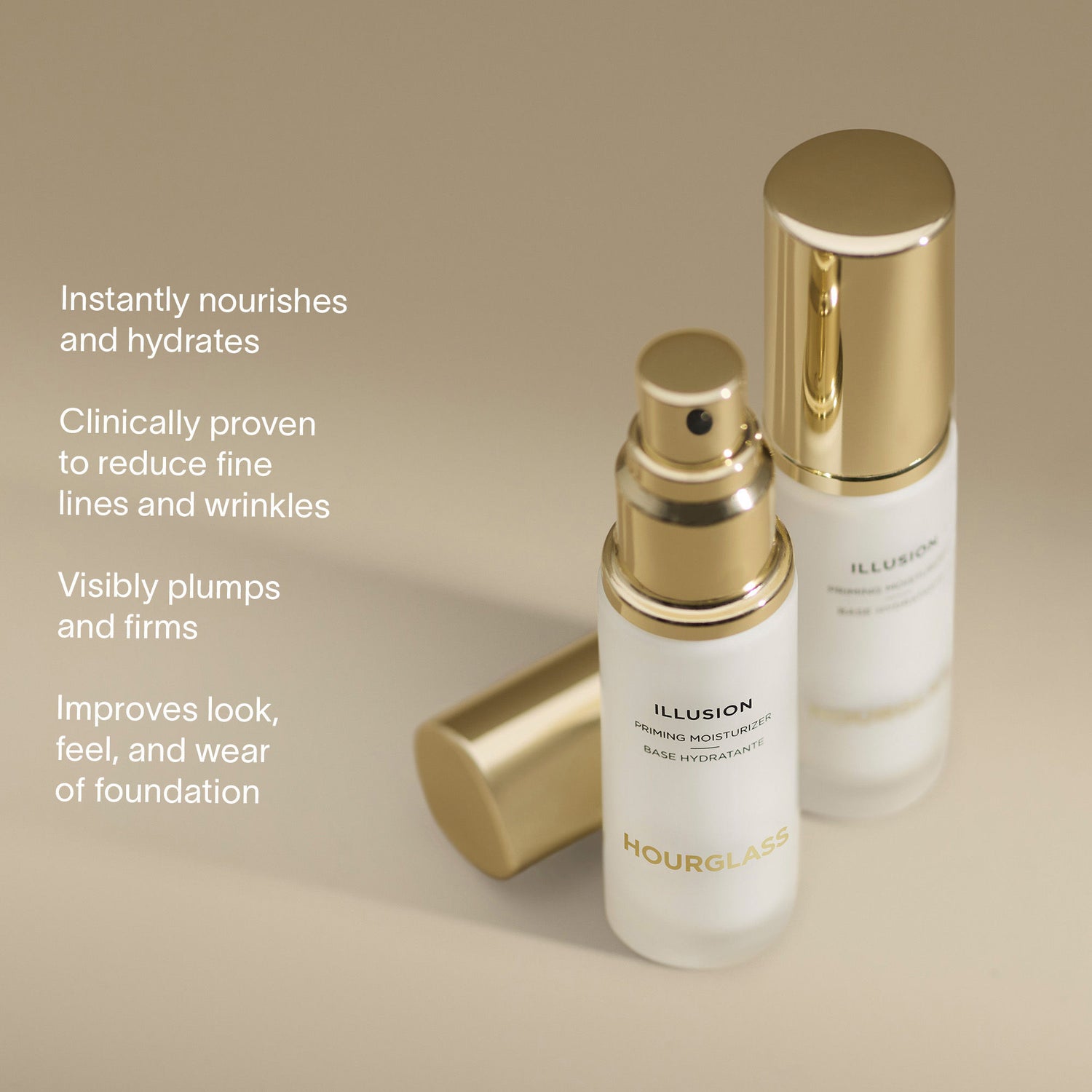 Information related to Hourglass Illusion Priming Moisturizer