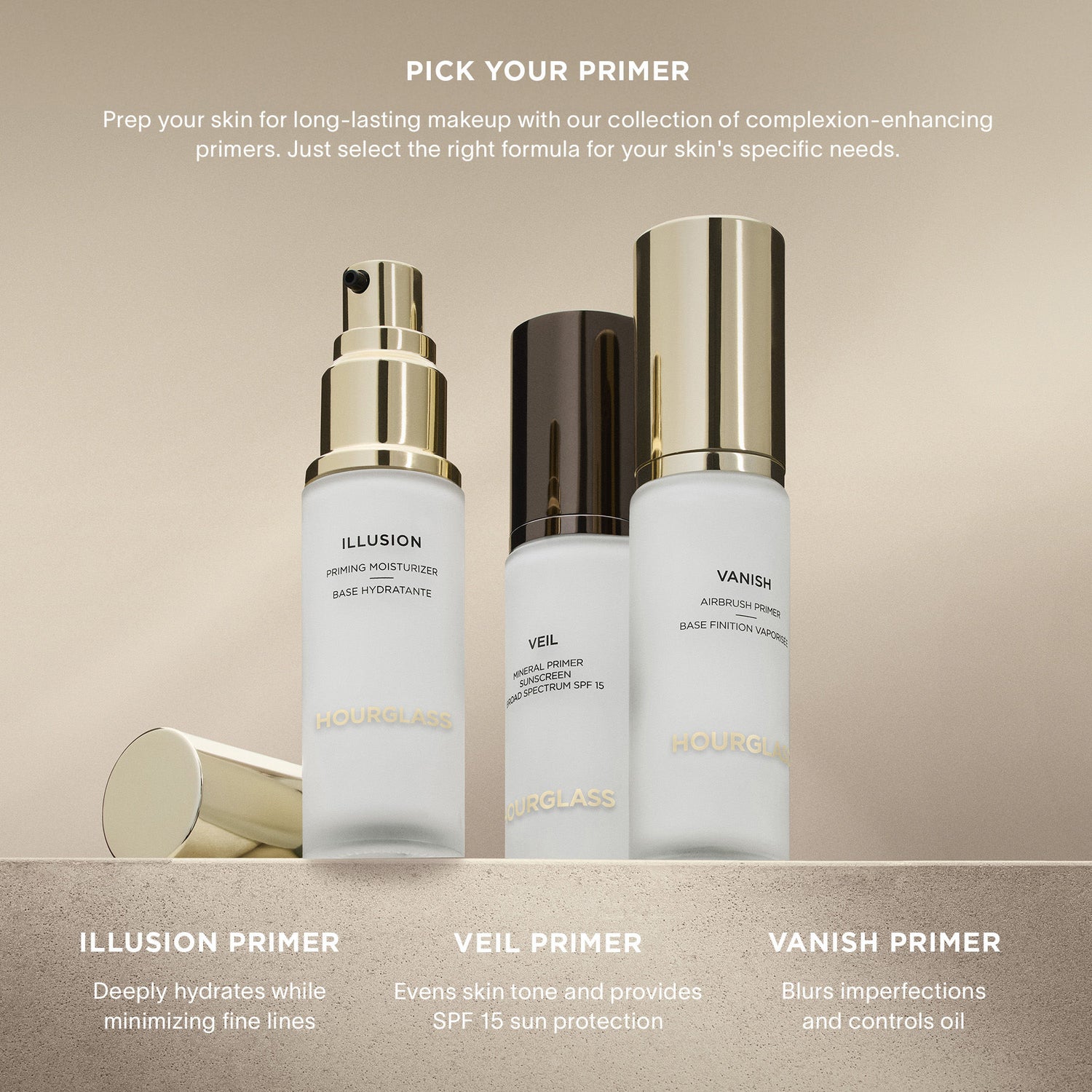 Information related to Hourglass Illusion Priming Moisturizer