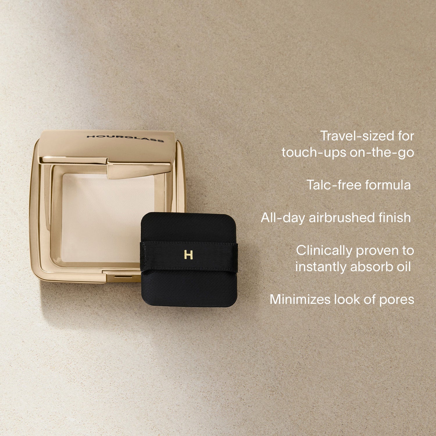 Information related to Hourglass Mini Vanish Airbrush Pressed Powder