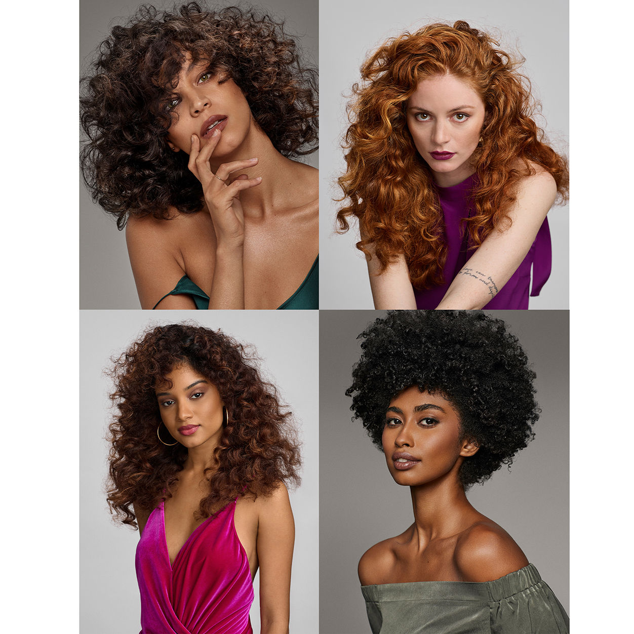 Model image of R+Co Bleu Soft Bounce Natural Texture and Curl Shampoo