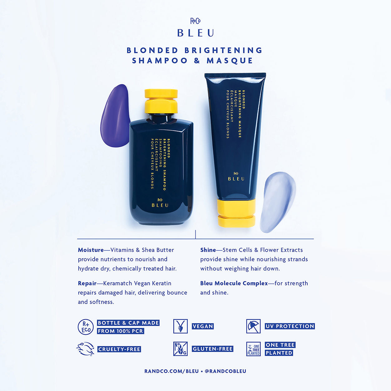 Information related to R+Co Bleu Blonded Brightening Masque