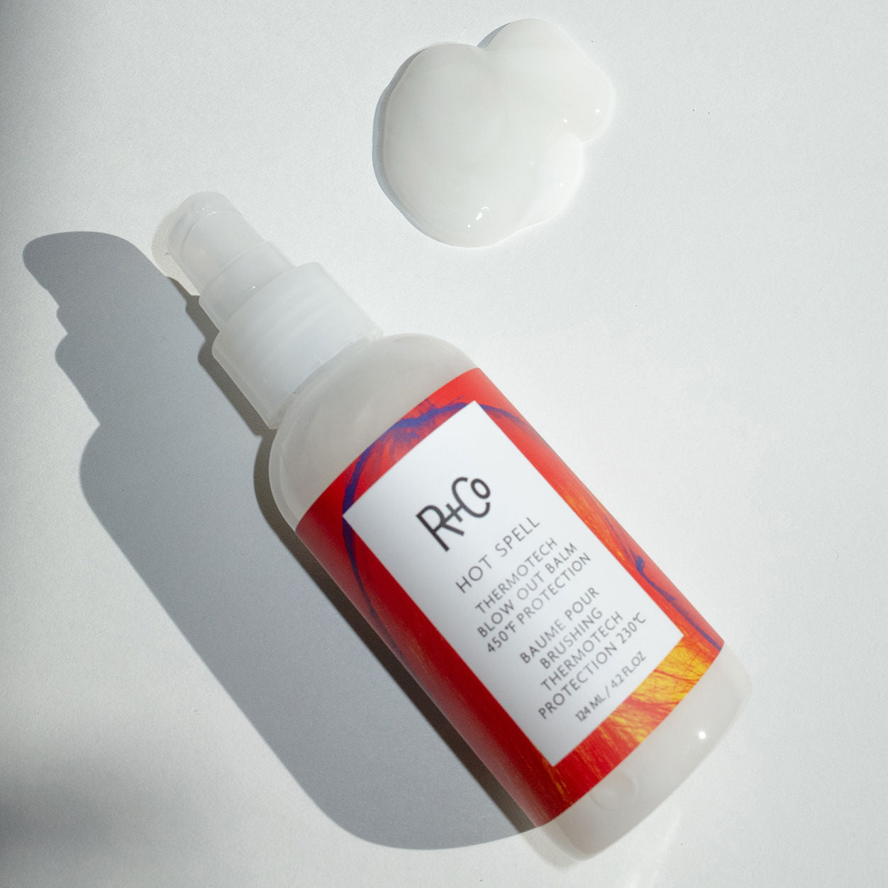 Lifestyle image of R+Co Hot Spell Thermotech Blow Out Balm