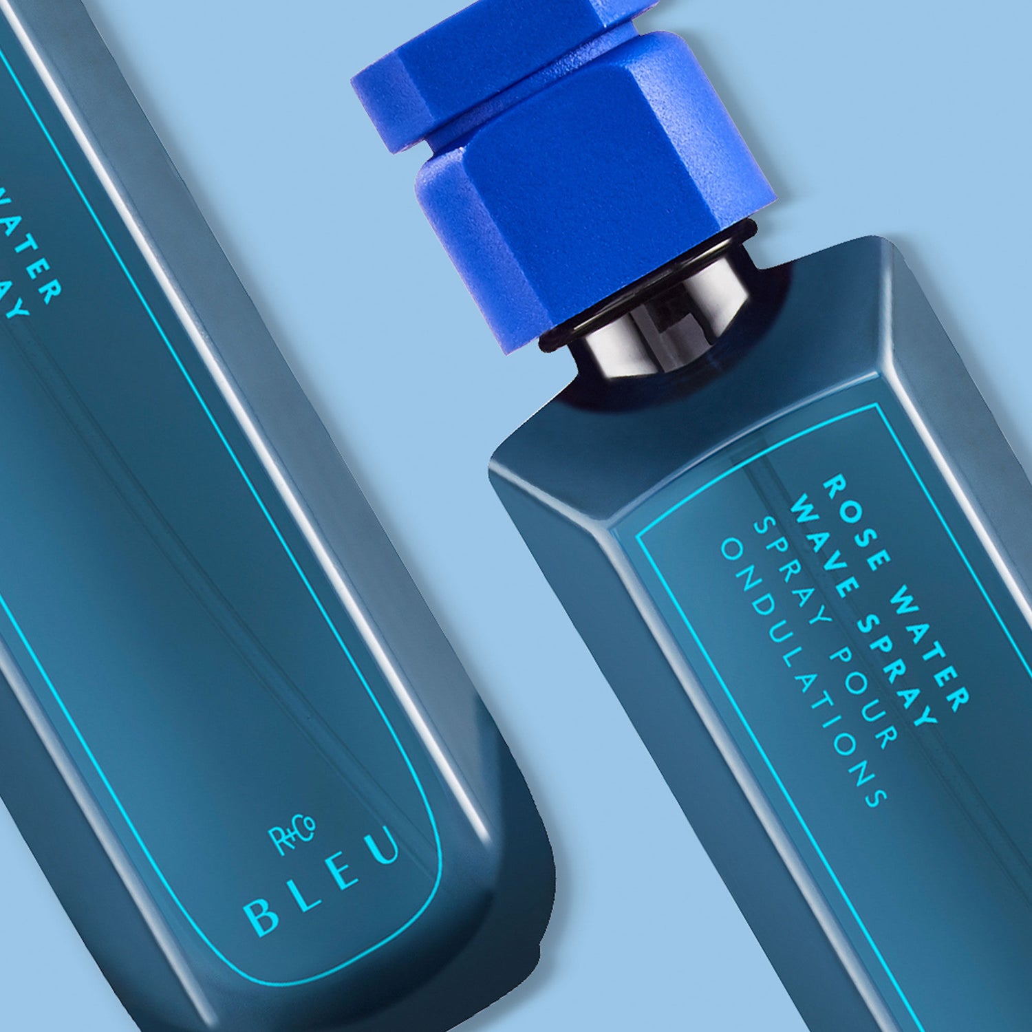 Lifestyle image of R+Co Bleu Rose Water Wave Spray