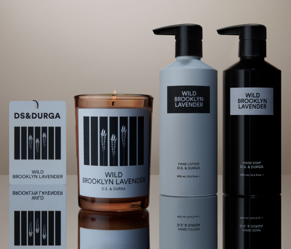 Lifestyle image of D.S. & Durga Wild Brooklyn Lavender Hand Lotion