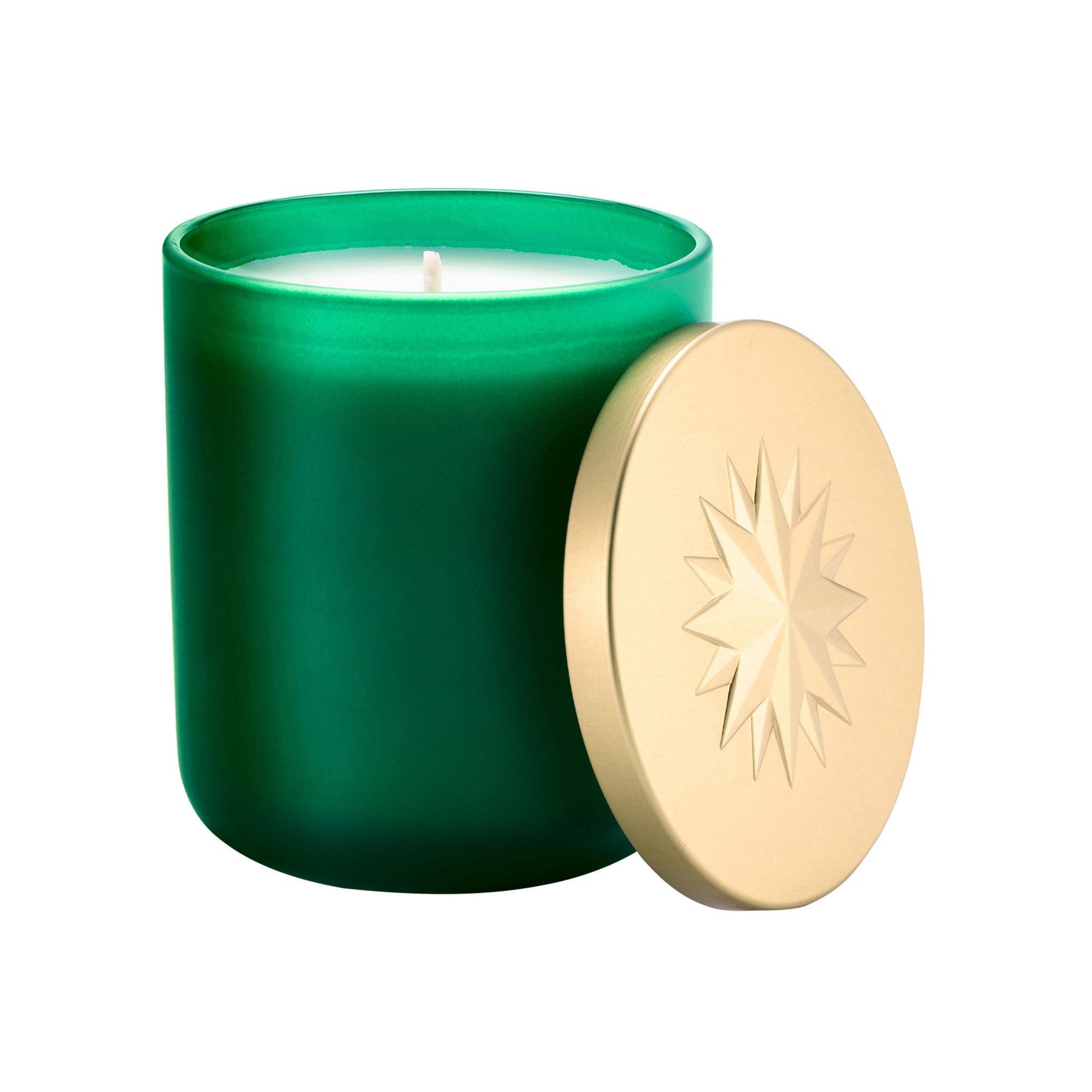 Cerulean 6 Twinkling Treetops Luxury Candle open container image.
