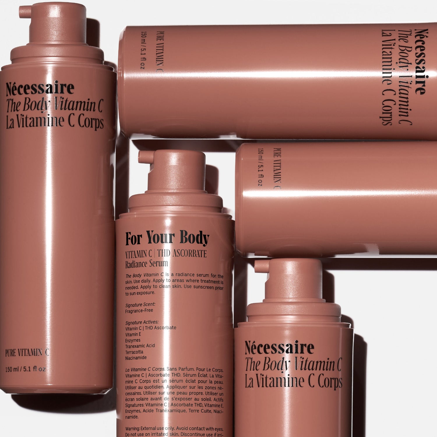 Top-view image of Nécessaire The Body Vitamin C