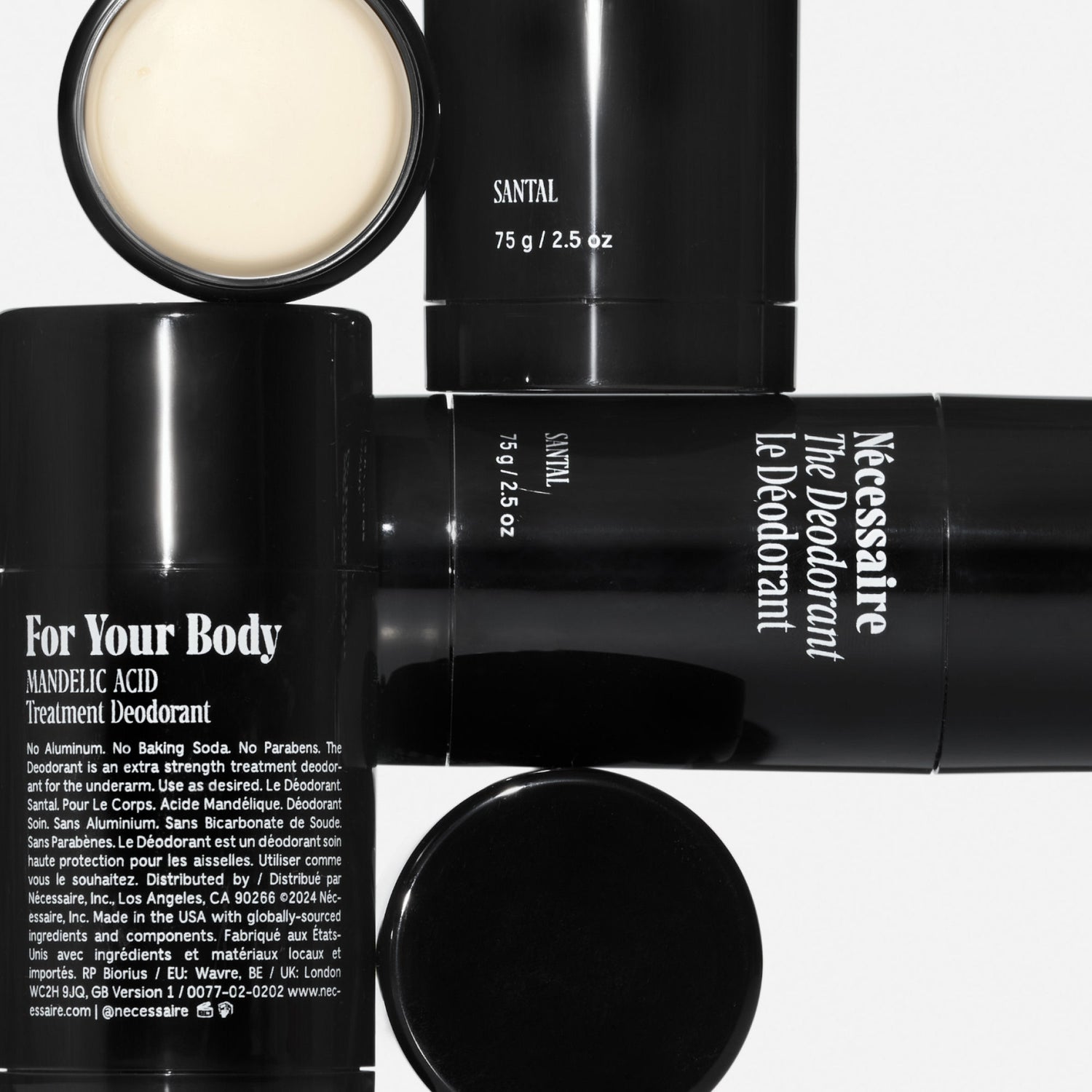 Top-view image of Nécessaire The Deodorant Santal