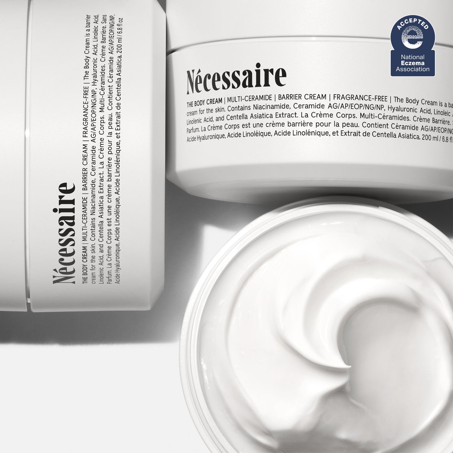 Top-view image of Nécessaire The Body Cream Fragrance-Free