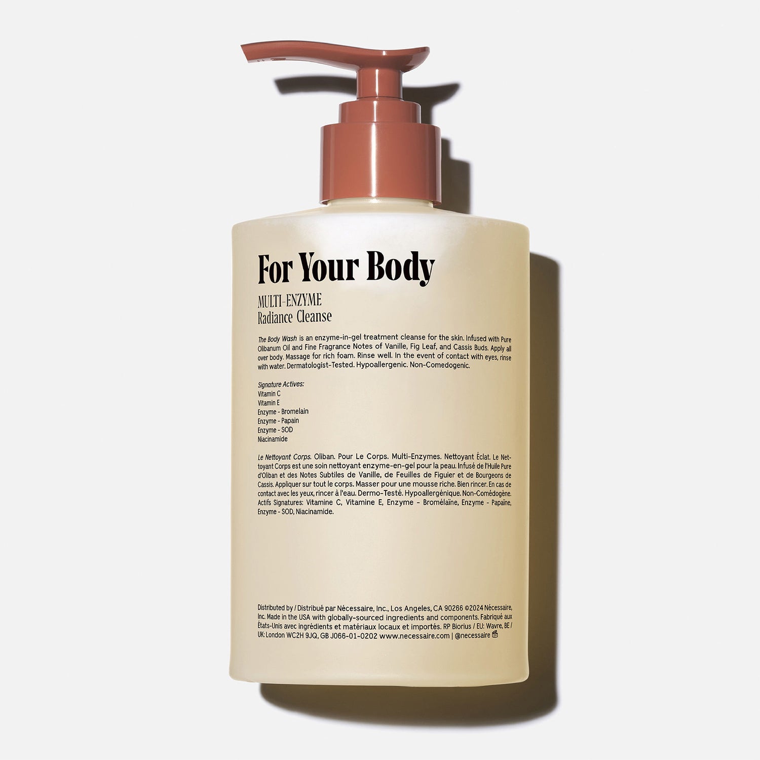 Back image of Nécessaire The Body Wash Olibanum