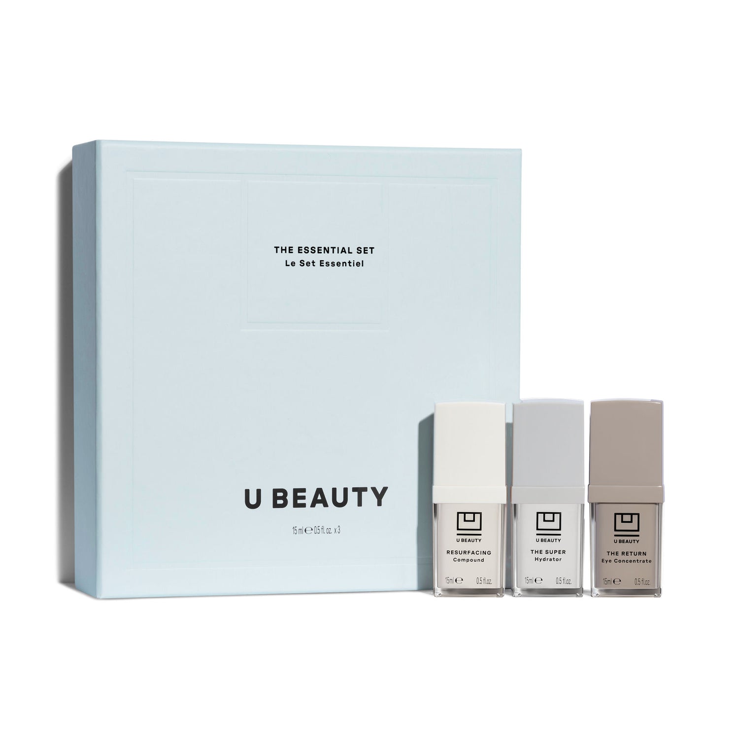Image of the U Beauty The Essentials Set (Limited Edition) box