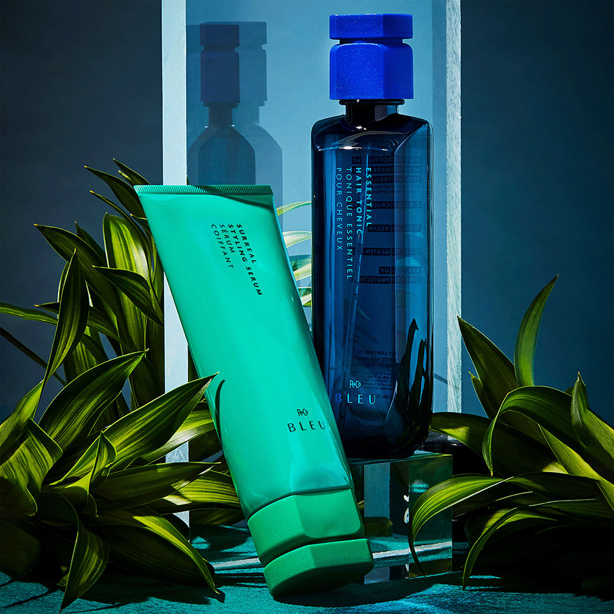 Lifestyle image of R+Co Bleu Essential Hair Tonic