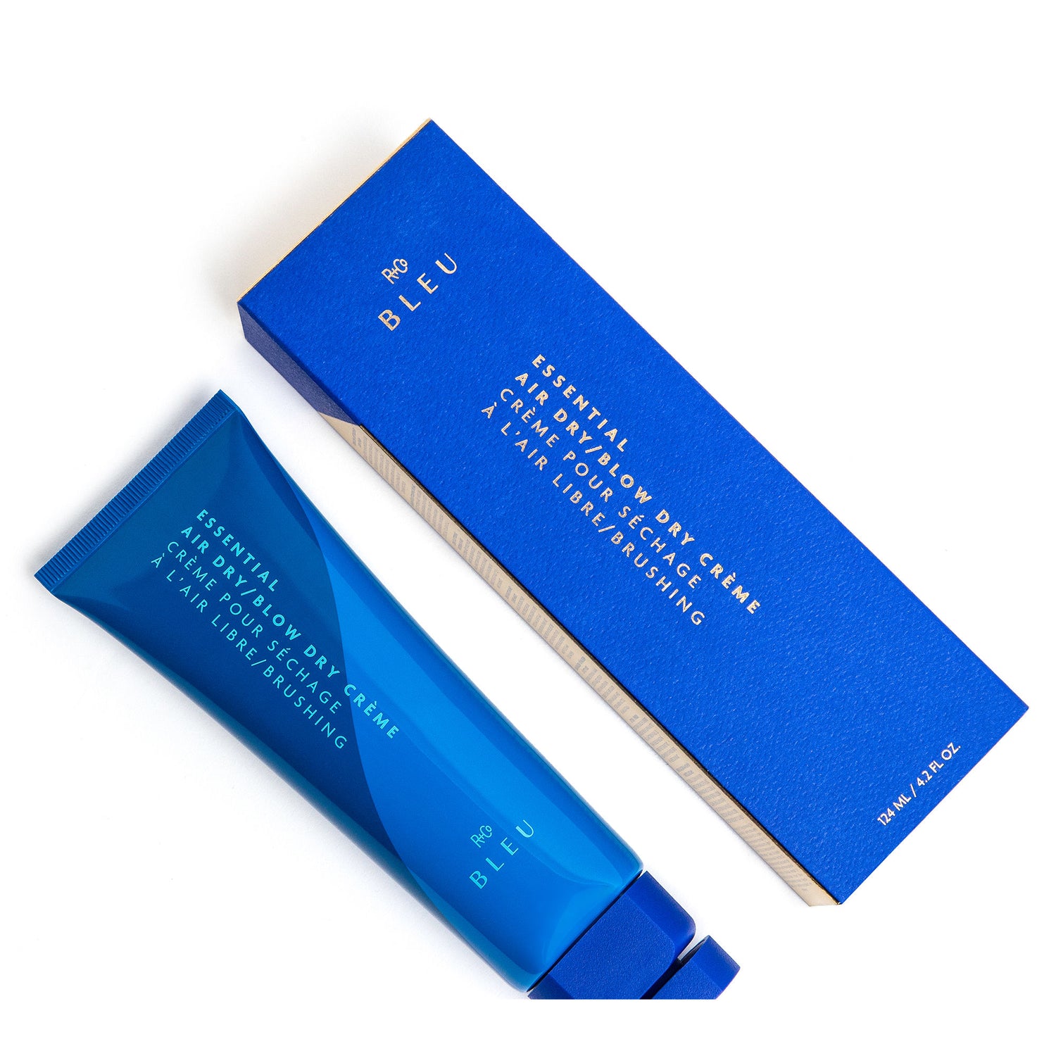 Image of the R+Co Bleu Essential Air Dry/Blow Dry Crème box