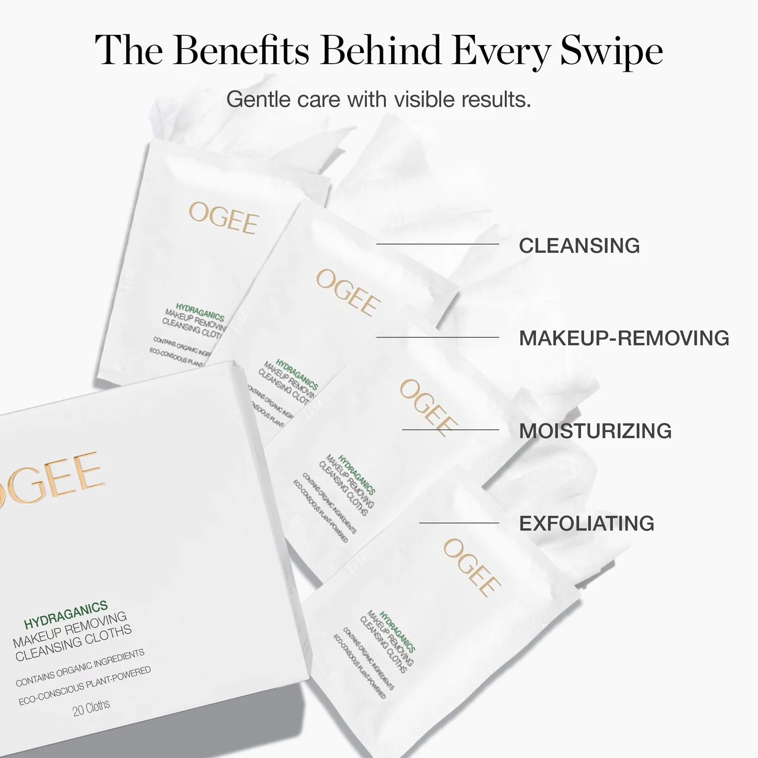 Information related to Ogee Makeup Removing Cleansing Cloths