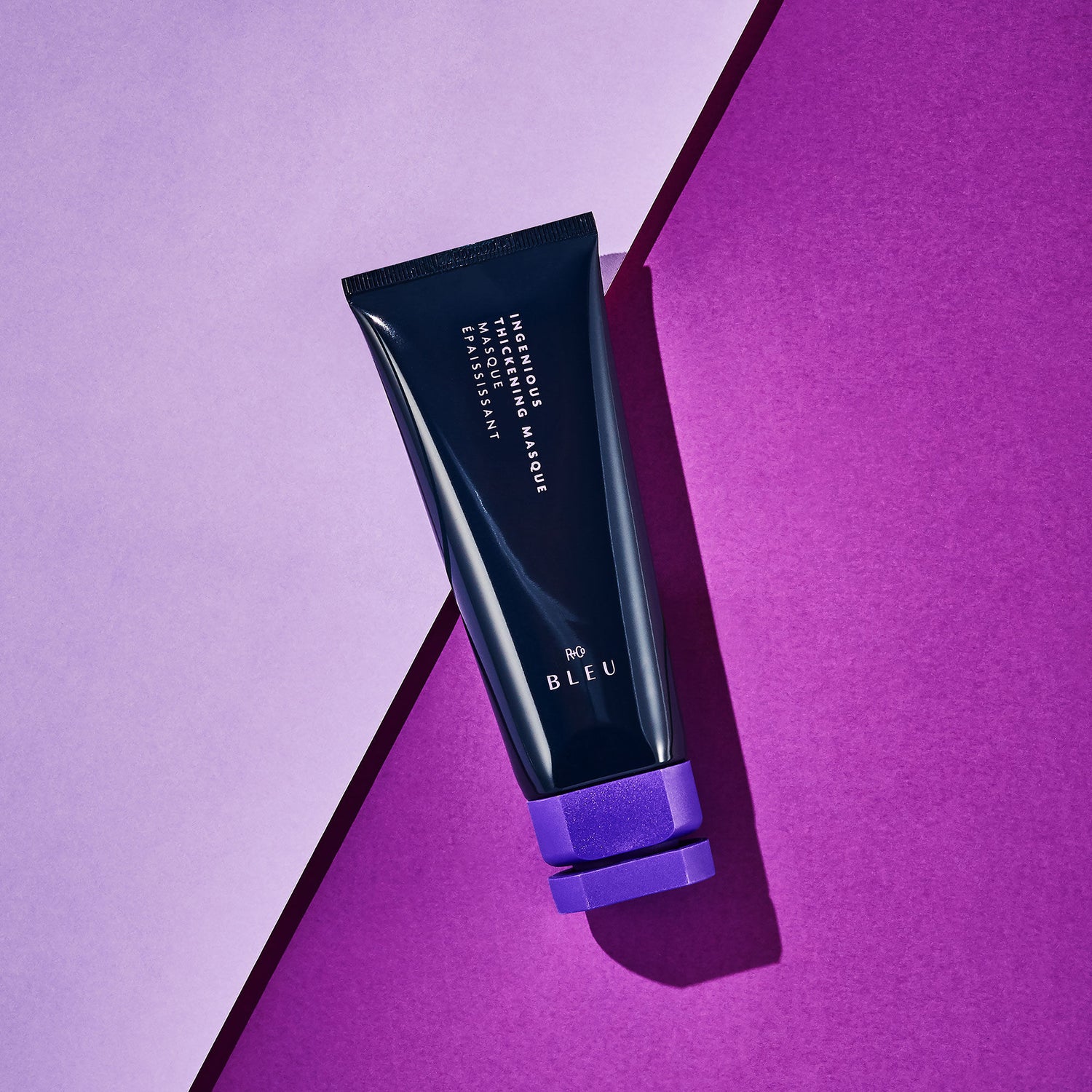 Lifestyle image of R+Co Bleu Ingenious Thickening Masque