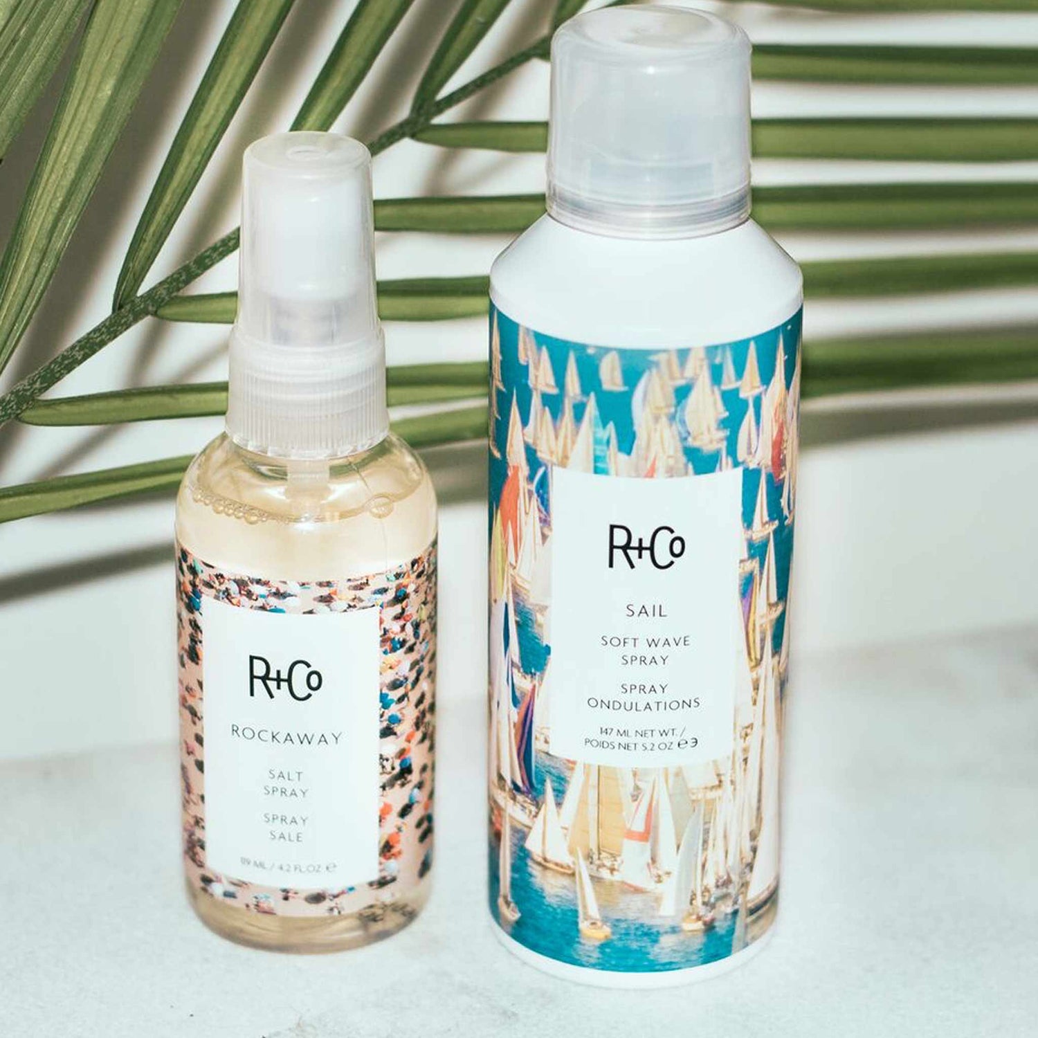 Lifestyle image of R+Co Rockaway Salt Spray
