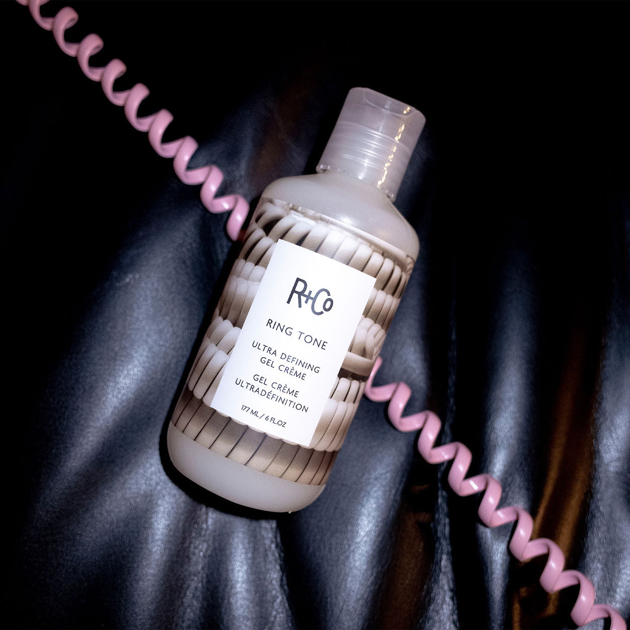 Lifestyle image of R+Co Ringtone Ultra Defining Gel Crème