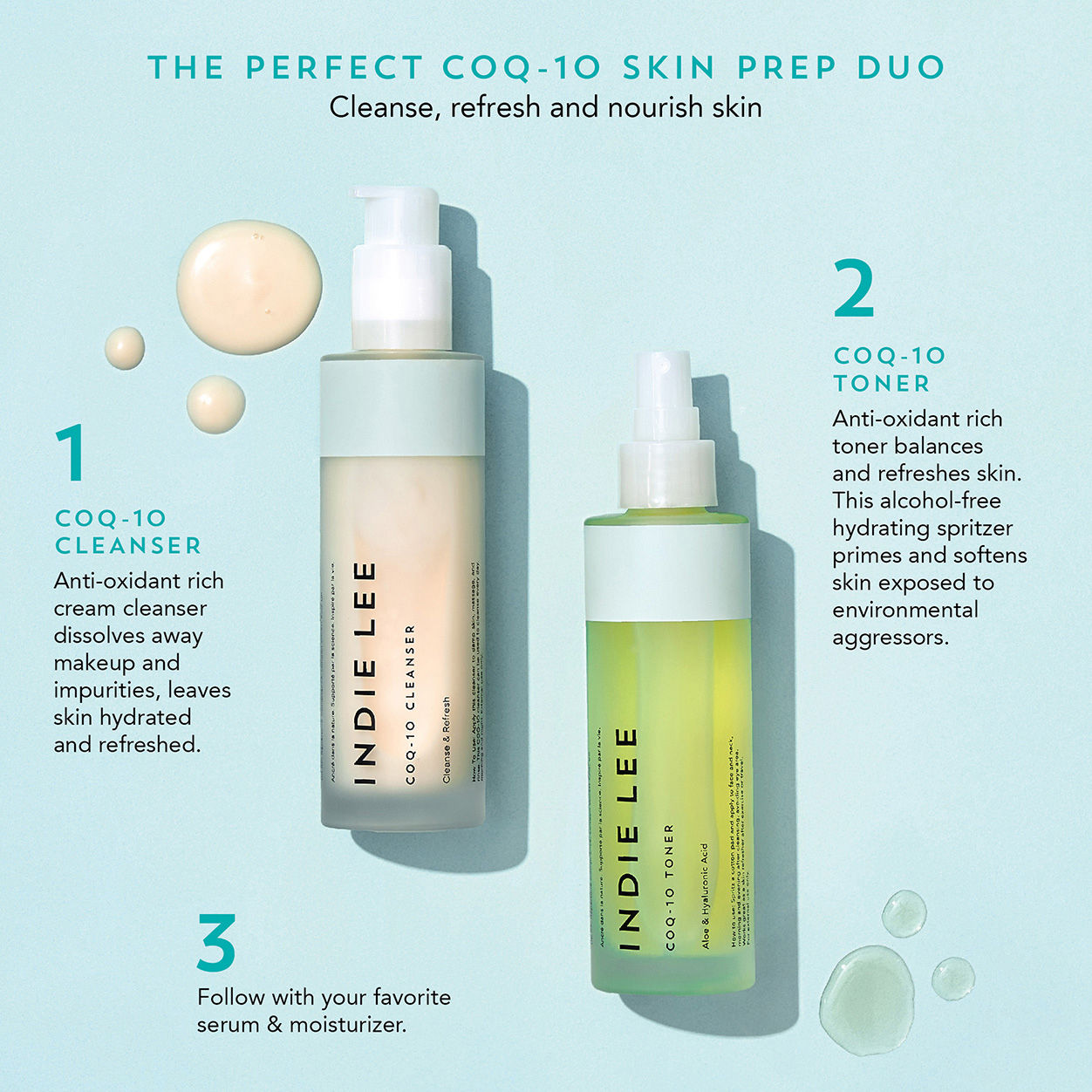 Information related to Indie Lee CoQ-10 Cleanser
