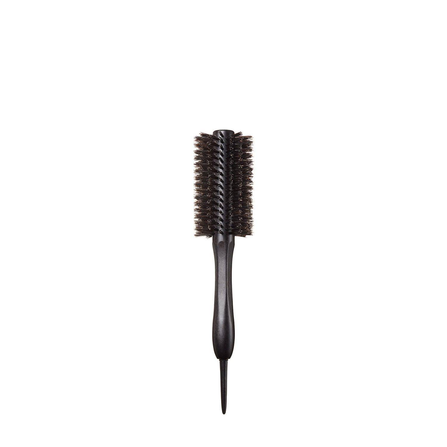 Image of an open Oribe Medium Round Bristle Brush