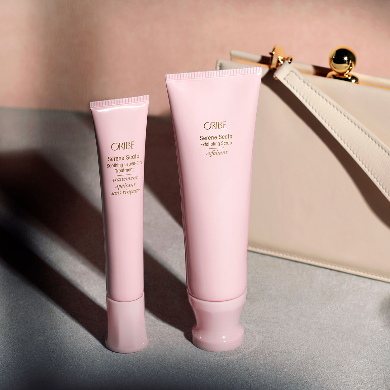 Lifestyle image of Oribe Serene Scalp Thickening Treatment Spray