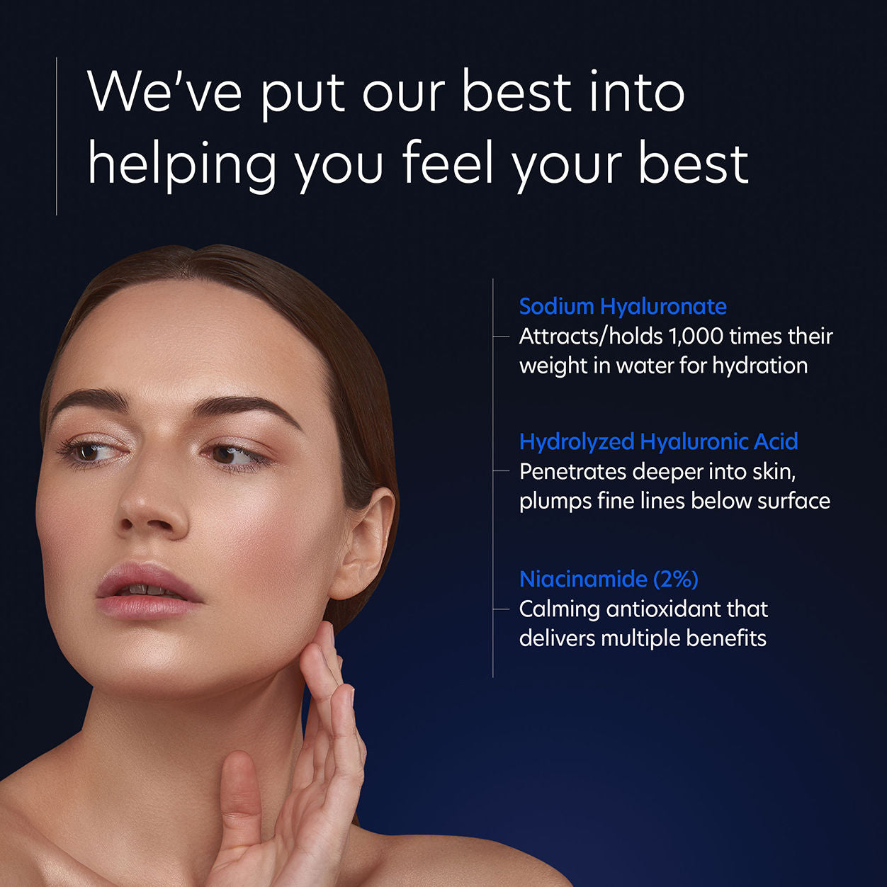 Model image of PCA Skin Hyaluronic Acid Overnight Mask