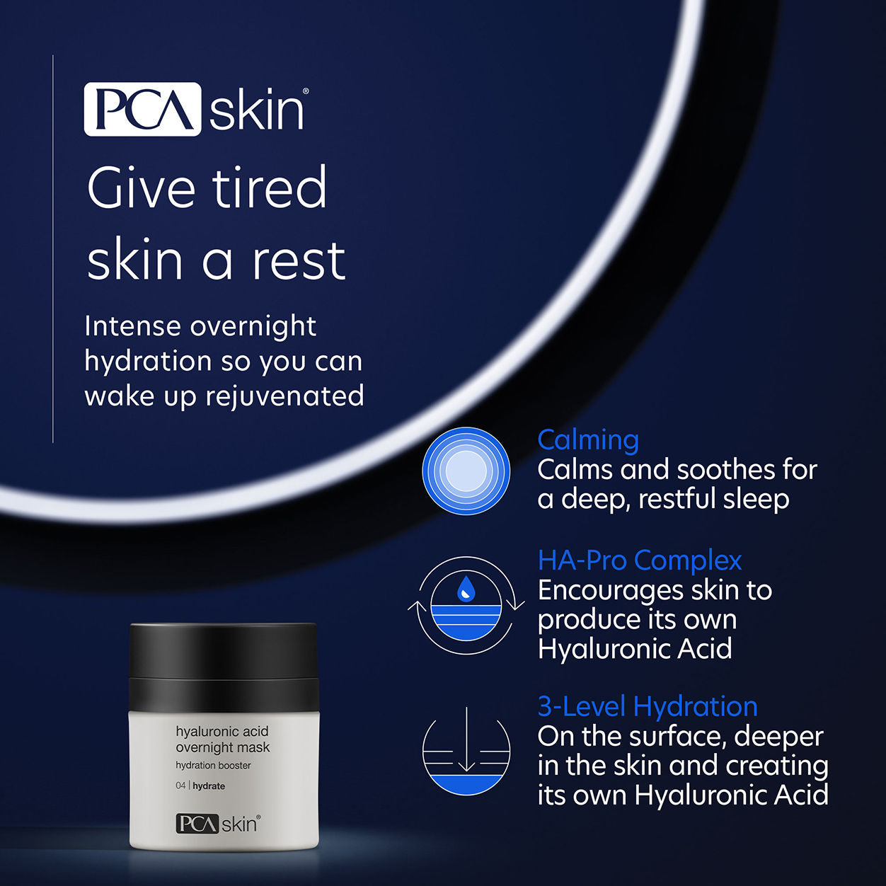 Information related to PCA Skin Hyaluronic Acid Overnight Mask