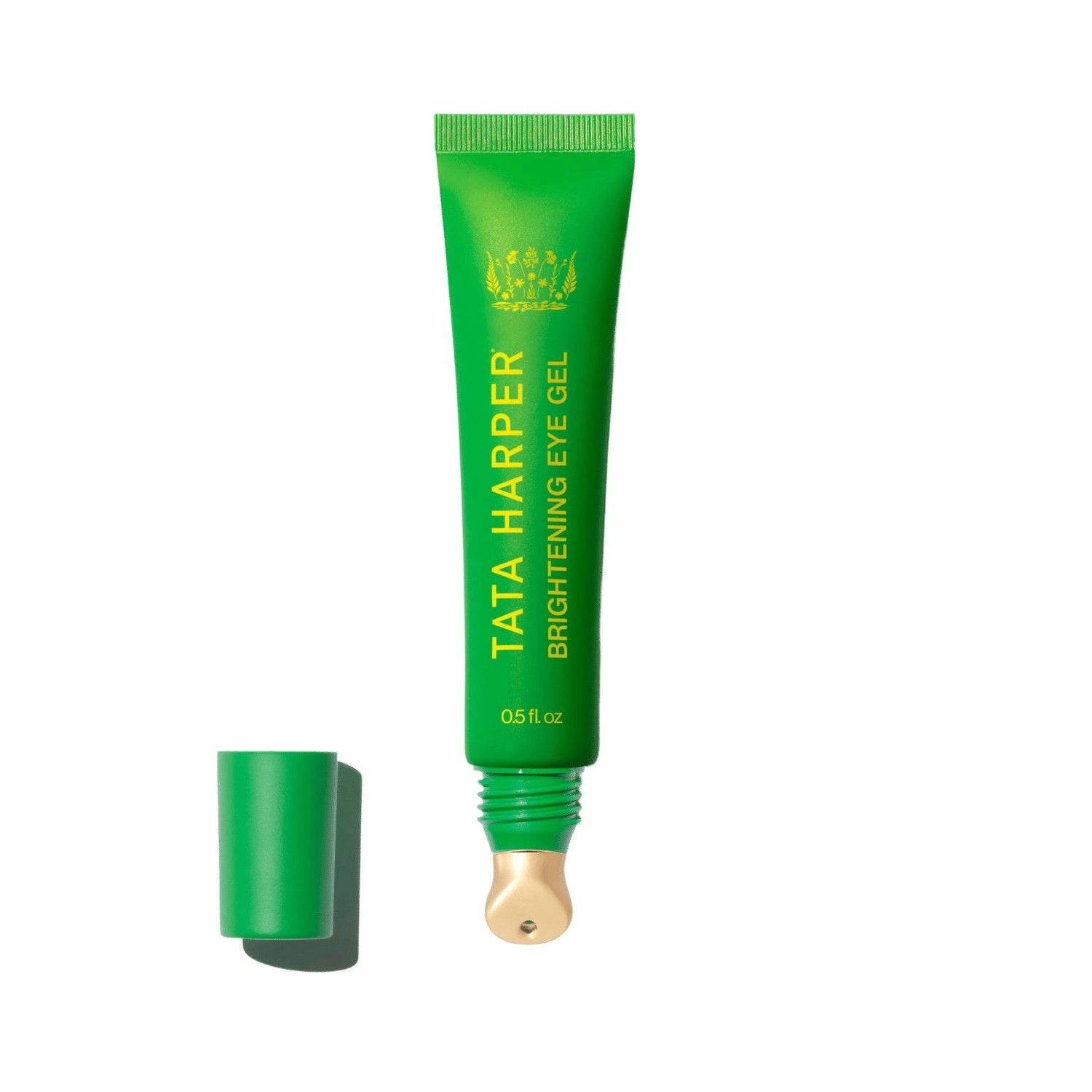 Image of an open Tata Harper Brightening Eye Gel