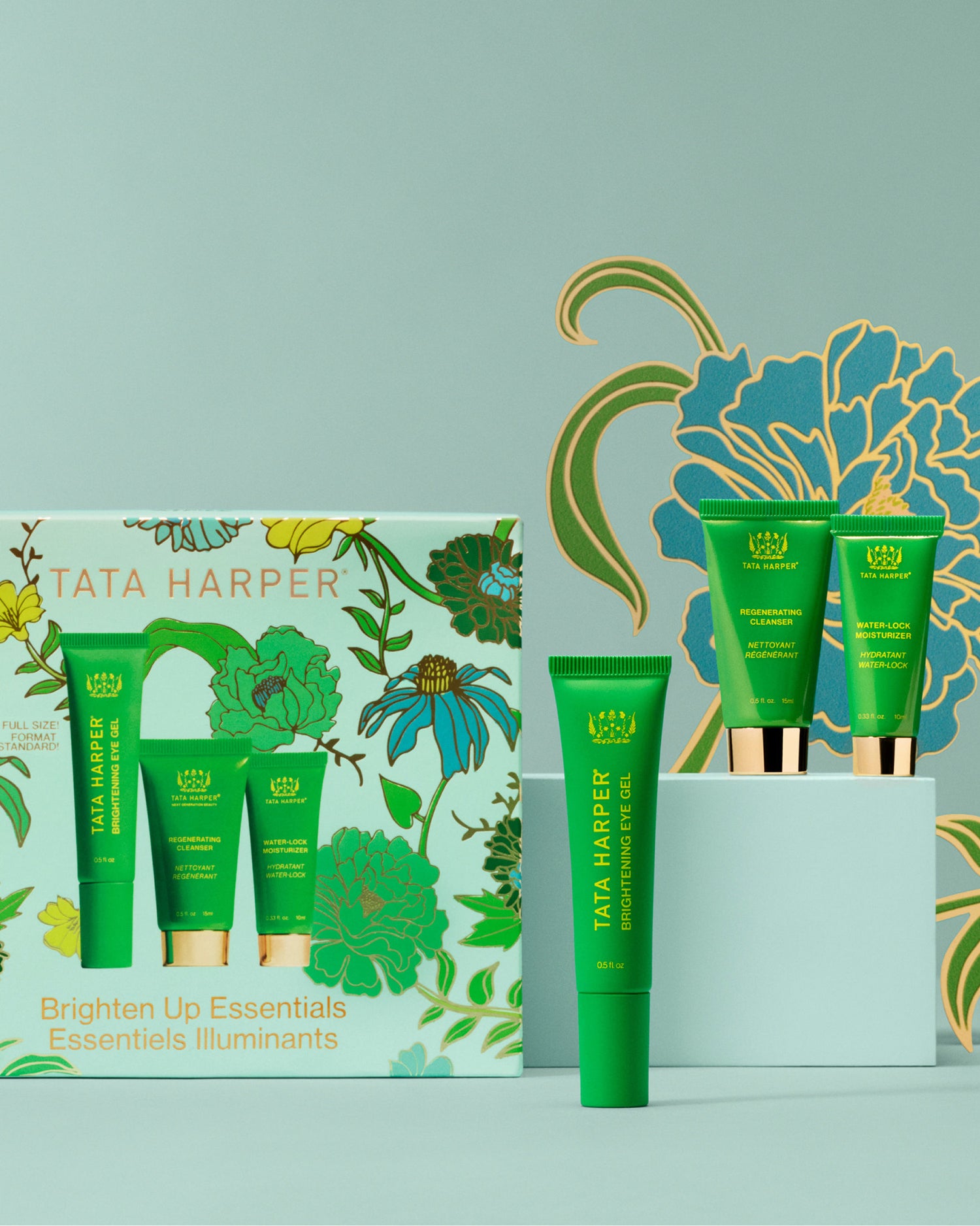 Lifestyle image of Tata Harper Brighten Up Essentials Set (Limited Edition)