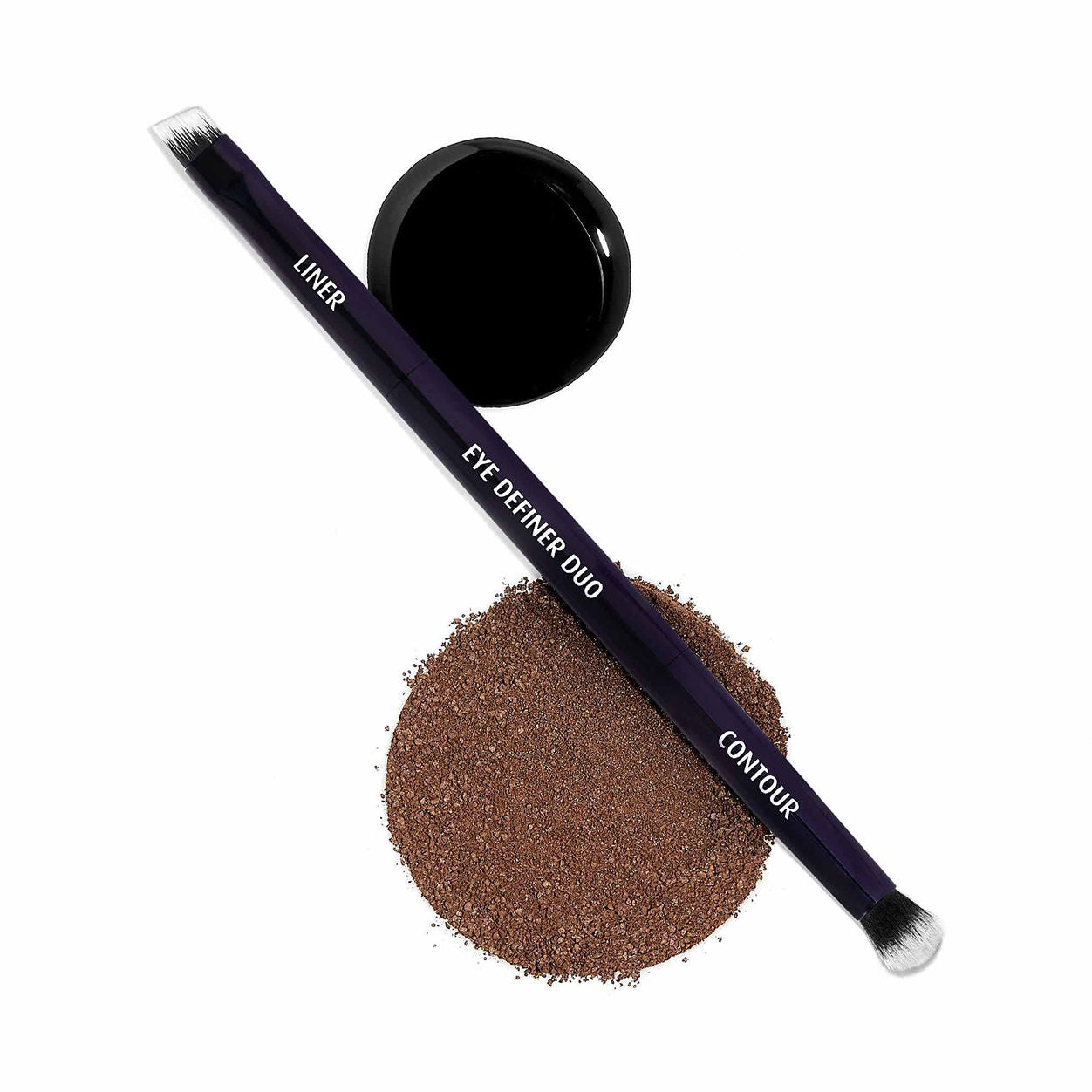 Lifestyle image of Lune+Aster Eye Definer Duo Brush