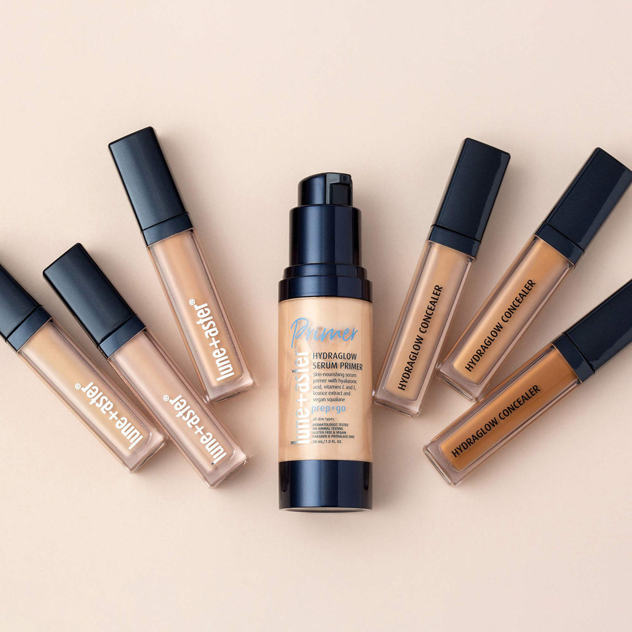Lifestyle image of Lune+Aster HydraGlow Serum Primer