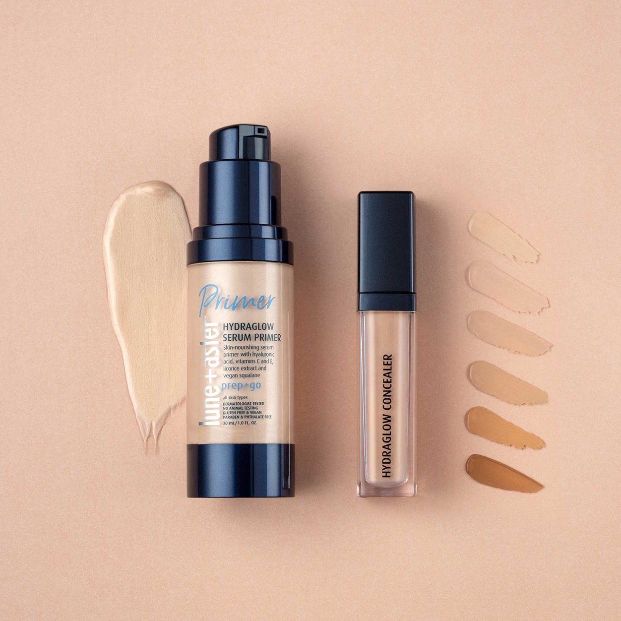 Lifestyle image of Lune+Aster HydraGlow Serum Primer