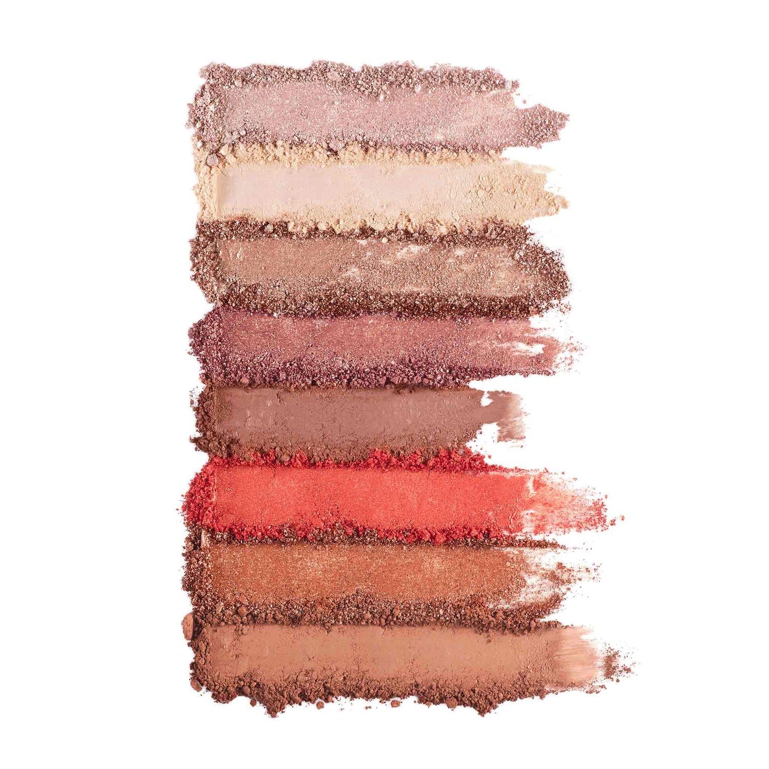 Lune+Aster Sunstone Eyeshadow Palette swatch image . This product is in the color bronze