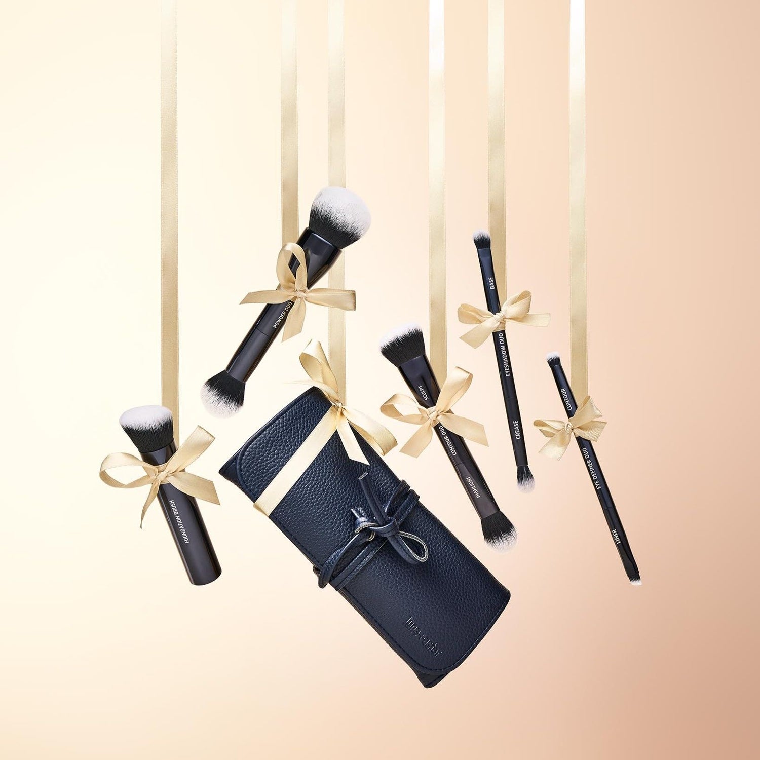 Lifestyle image of Lune+Aster Face + Eye Brush Set (Limited Edition)