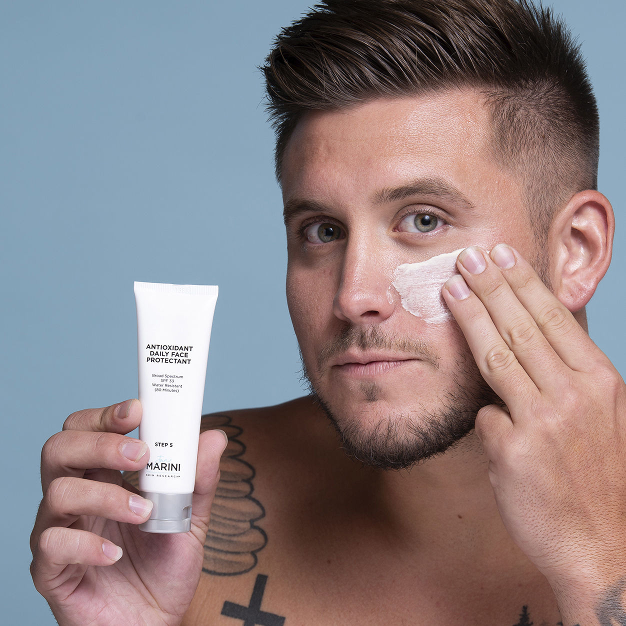 Model image of Jan Marini Antioxidant Daily Face Protectant SPF 33