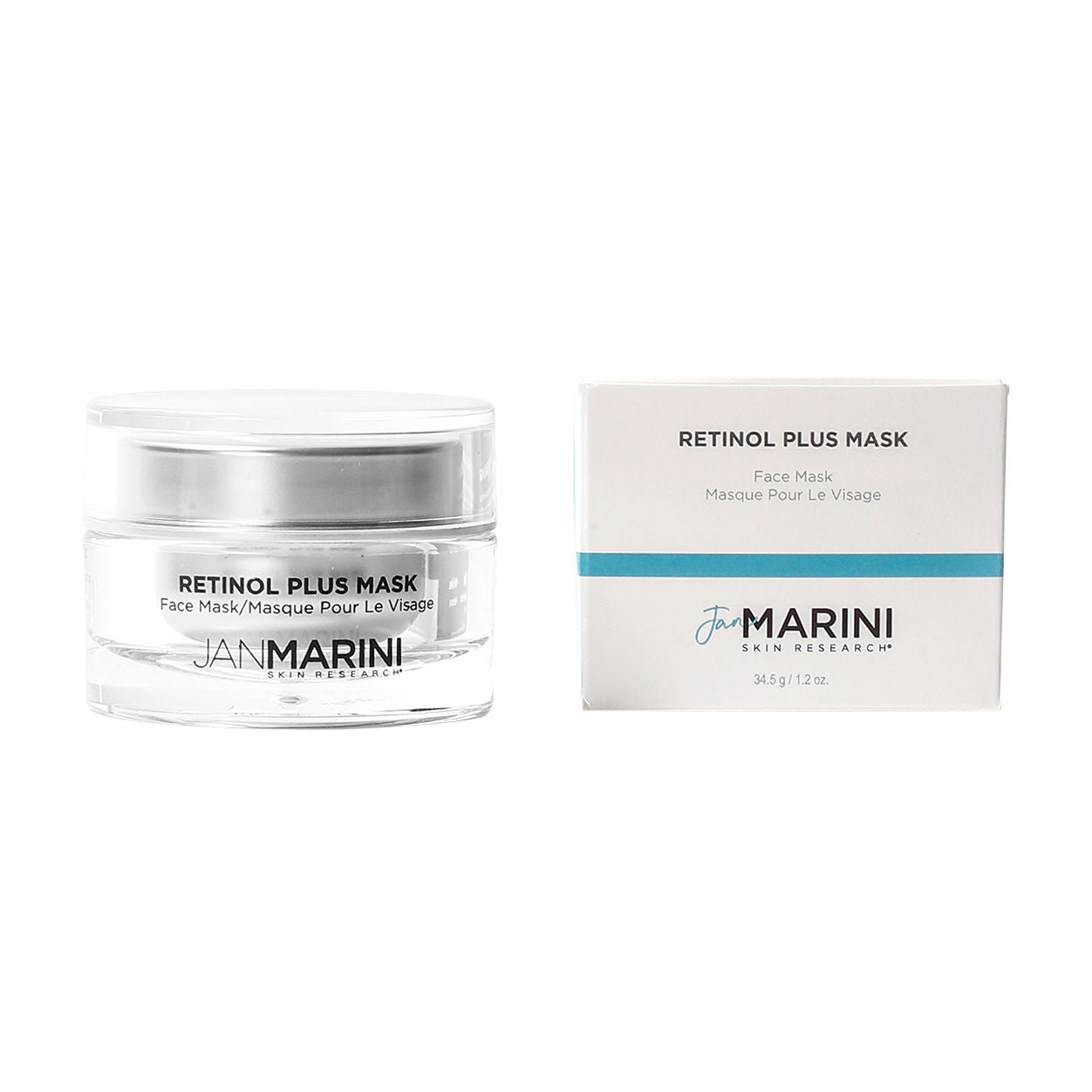 Image of an open Jan Marini Retinol Plus Face Mask
