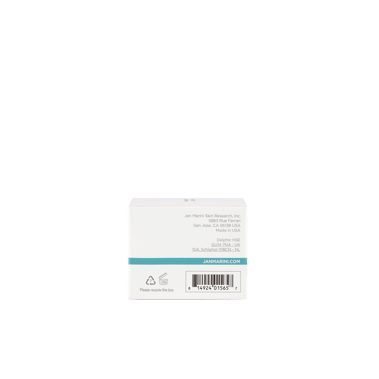 Image of the Jan Marini Hyla3D Face Mask box