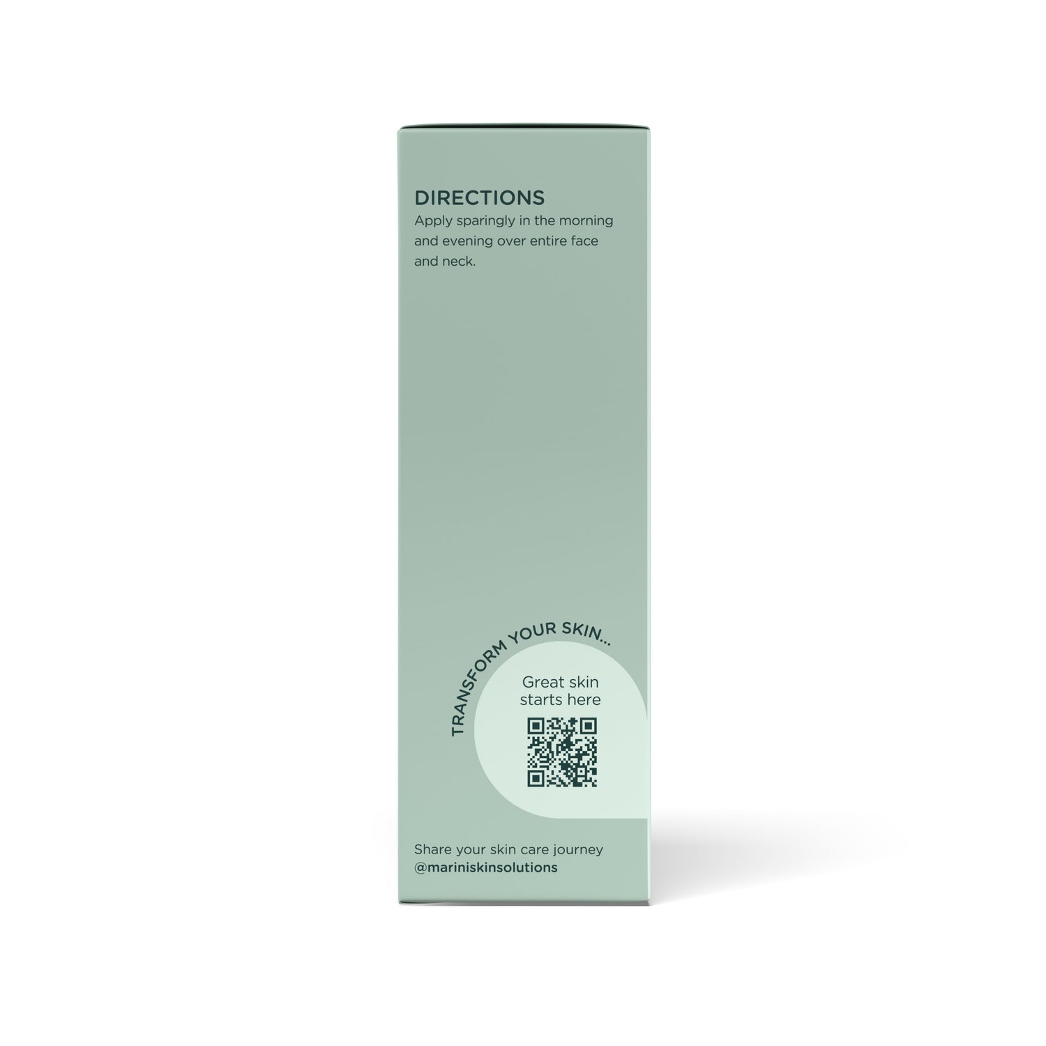 Side image of Marini SkinSolutions Age Intervention Face Cream