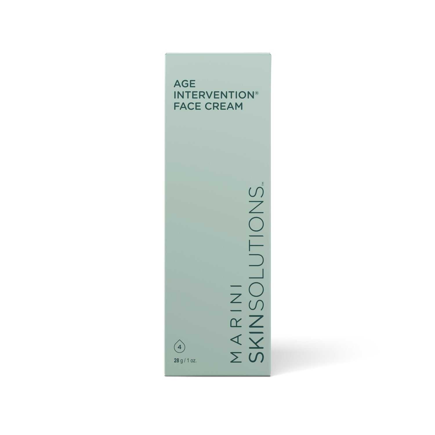 Image of the Marini SkinSolutions Age Intervention Face Cream box