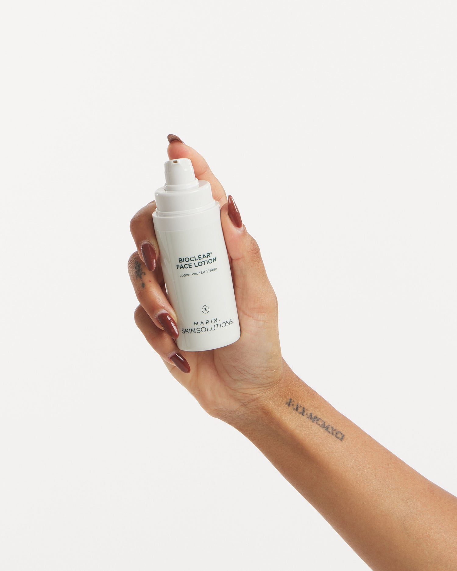 Lifestyle image of Marini SkinSolutions Bioclear Face Lotion