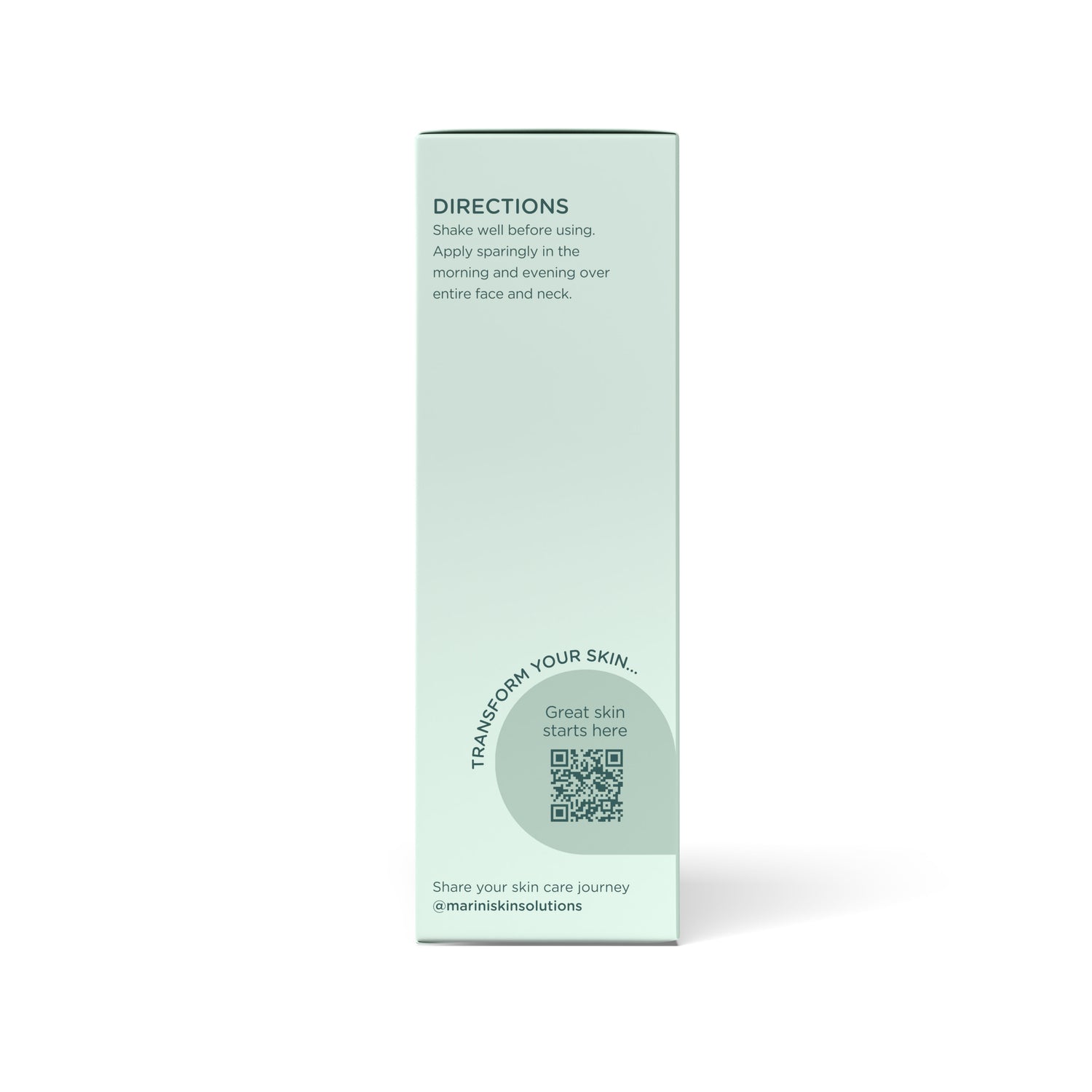 Side image of Marini SkinSolutions Hyla3D Face Serum