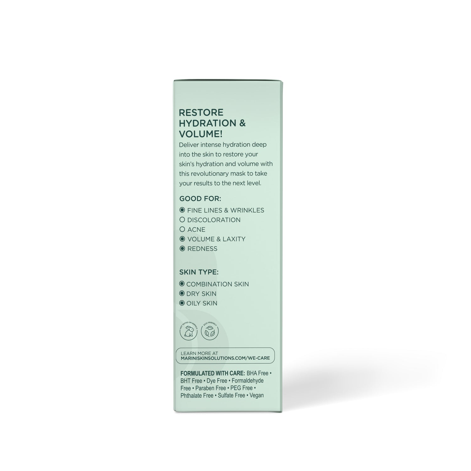 Side image of Marini SkinSolutions Hyla3D Face Mask