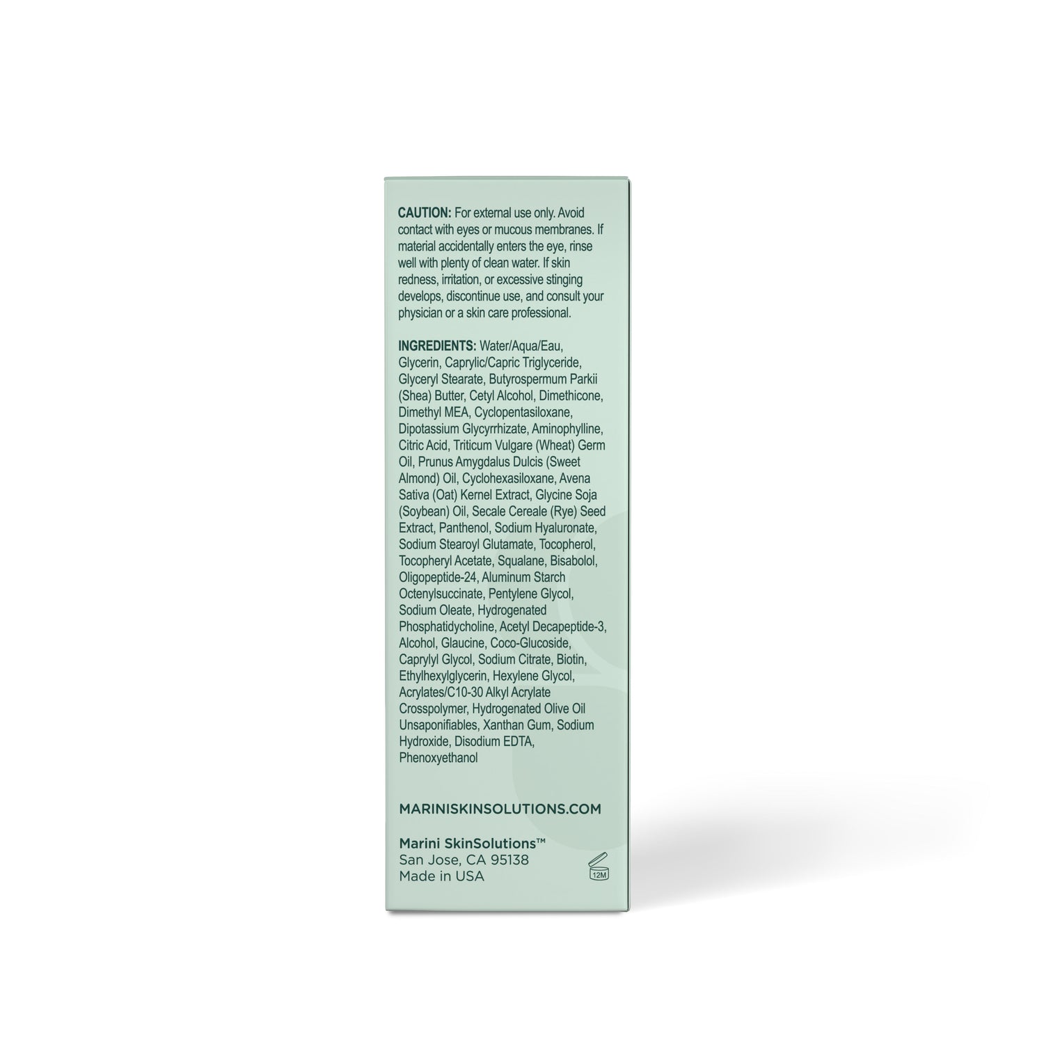 Side image of Marini SkinSolutions Juveneck Neck Cream