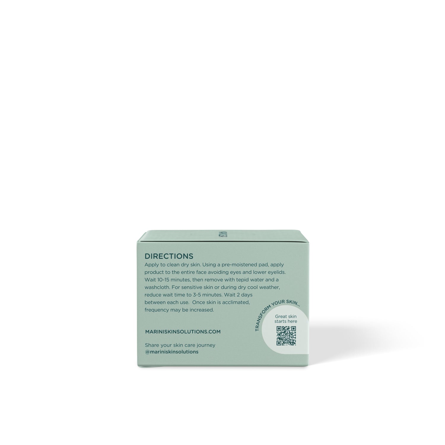Side image of Marini SkinSolutions Marini Clear Corrective Pads