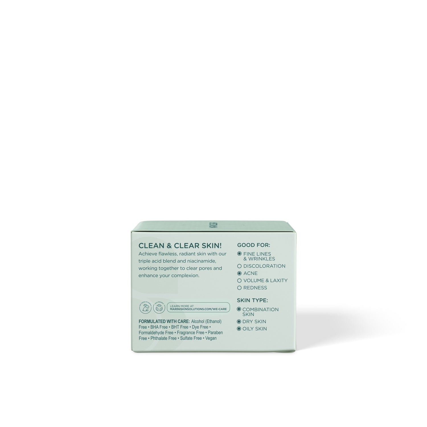 Side image of Marini SkinSolutions Marini Clear Corrective Pads